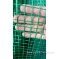 Black 16 Gauge Vinyl Coated Hardware Mesh Fence